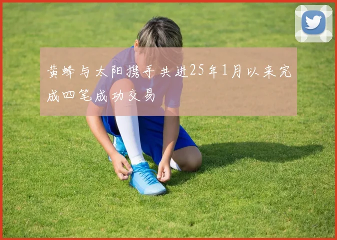 黄蜂与太阳携手共进25年1月以来完成四笔成功交易